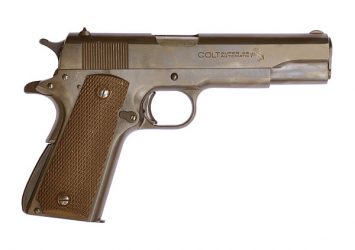 Colt Super .38 Auto Askeri (Military) - Yarı Otomatik Tabanca - 1946 Yılı Üretim - Sıfır Ayarında Kondisyon - 9+1 Kapasite - 5" Namlu - 1.077 gr (boş) -1-