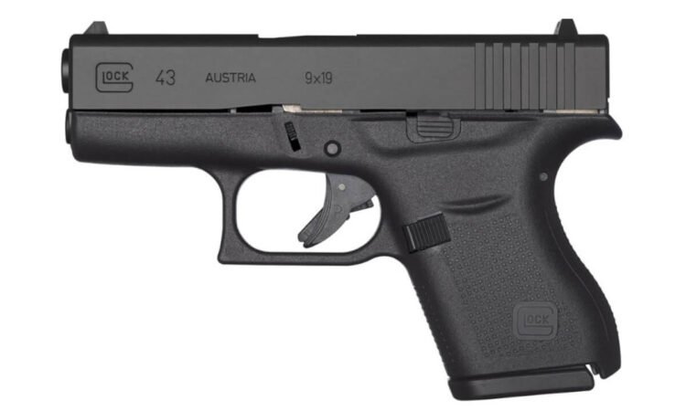 Glock 43 9mm kompakt yarı otomatik tabanca – şarjörlü model ilan görseli