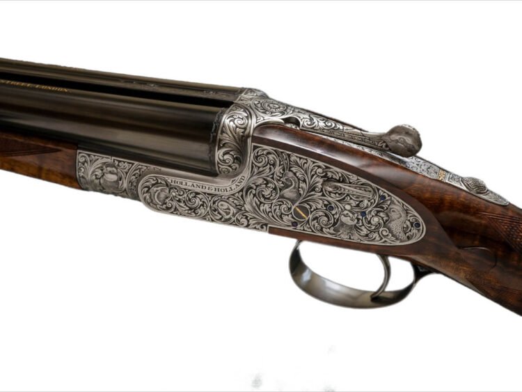 Holland & Holland İngiliz el yapımı yivli ve yivsiz lüks av tüfeği görseli