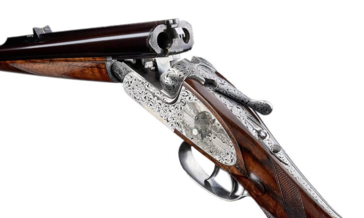 Purdey marka İngiliz yapımı lüks yivli ve yivsiz av tüfeği görseli