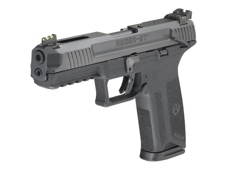 Ruger 5.7 İncelemesi: Güçlü Performansıyla Sınıfının Lideri | Silah ilanı # 1 Ruger 5.7 tabanca – 5.7x28mm kalibre, polimer gövdeli yarı otomatik şarjörlü ilan görseli