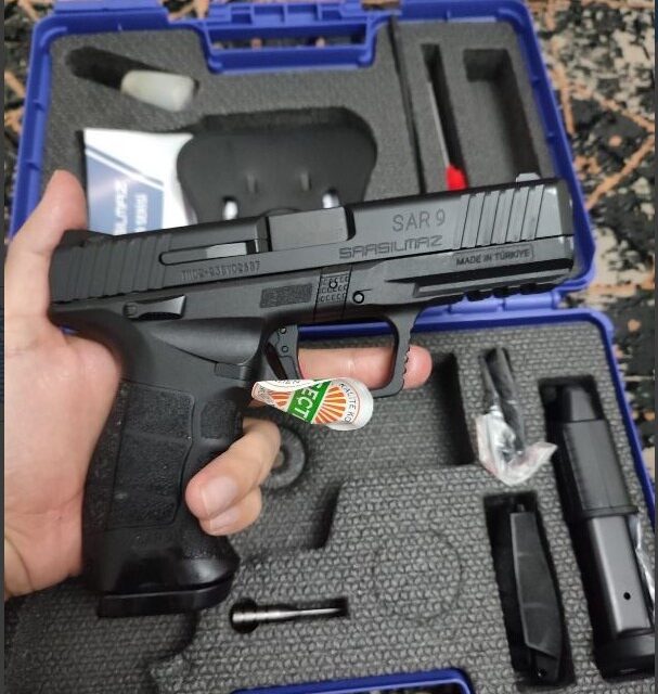 Satılık TABANCA – Sarsılmaz SAR9 – 9mm (9x19mm) – Taşıma Ruhsatlı – Bursa – İlan 7233 – Görsel 7236