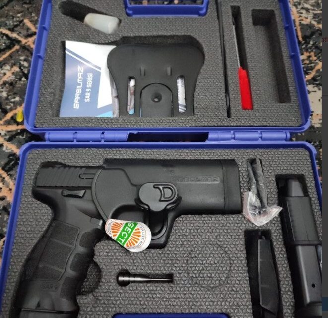 Satılık TABANCA – Sarsılmaz SAR9 – 9mm (9x19mm) – Taşıma Ruhsatlı – Bursa – İlan 7233 – Görsel 7235