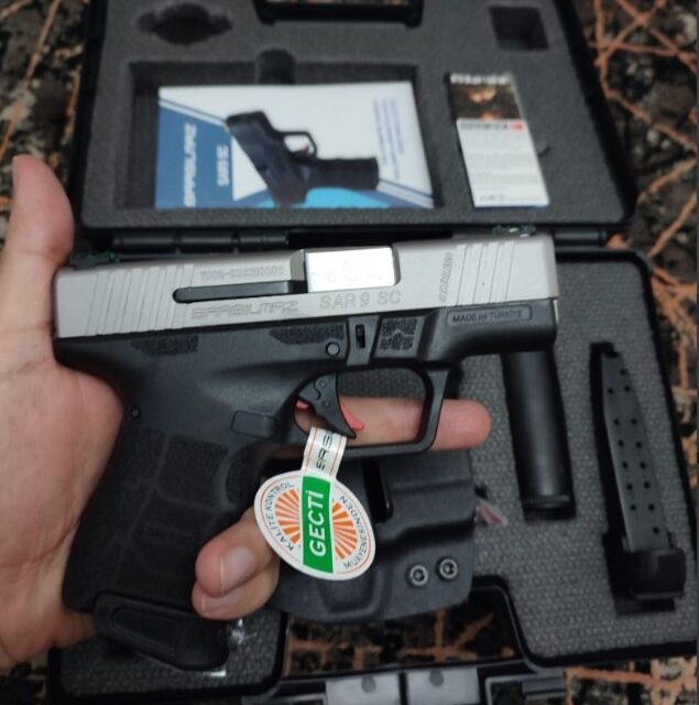 Satılık TABANCA – Sarsılmaz SAR9 – 9mm (9x19mm) – Taşıma Ruhsatlı – Bursa – İlan 7217 – Görsel 7220