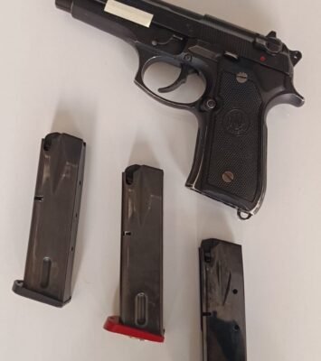 Satılık TABANCA – Beretta 92 – 9mm (9x19mm) – Taşıma Ruhsatlı – Ankara – İlan 8325 – Görsel 8327