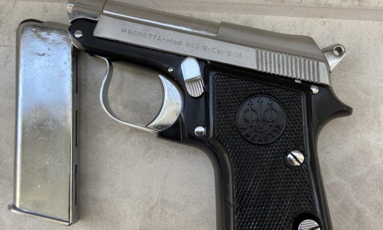 Satılık TABANCA – Beretta 950 – 6.35mm (.25 ACP) – Taşıma Ruhsatlı – Ankara – İlan 7549 – Görsel 7550