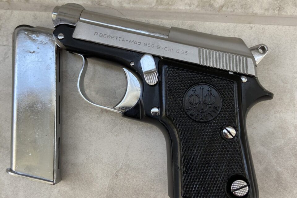 Satılık TABANCA – Beretta 950 – 6.35mm (.25 ACP) – Taşıma Ruhsatlı – Ankara – İlan 7549 – Görsel 7550