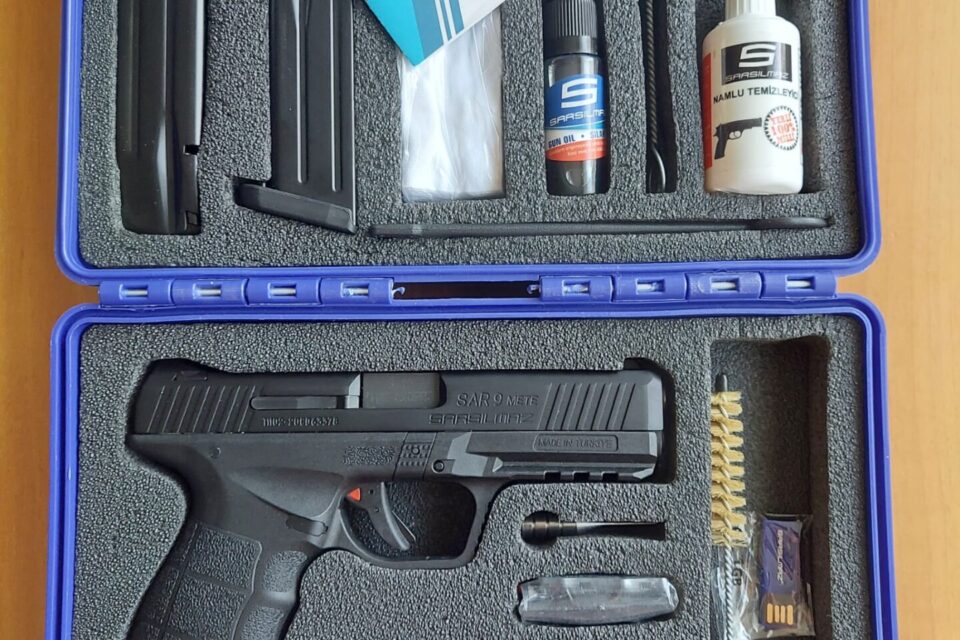 Satılık TABANCA – Sarsılmaz SAR9 – 9mm (9x19mm) – Taşıma Ruhsatlı – İzmir – İlan 8002 – Görsel 8004