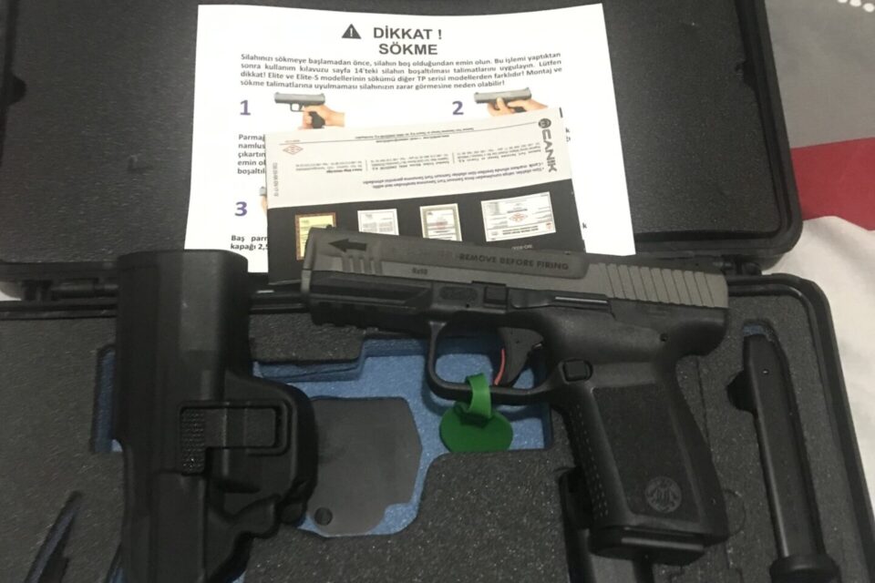 Satılık TABANCA – Canik TP – 9mm (9x19mm) – Taşıma Ruhsatlı – Ankara – İlan 8834 – Görsel 8835