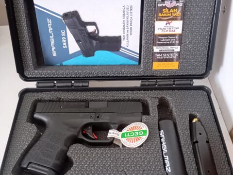 Satılık TABANCA – Sarsılmaz SAR9 – 9mm (9x19mm) – Taşıma Ruhsatlı – Kütahya – İlan 10227 – Görsel 10228