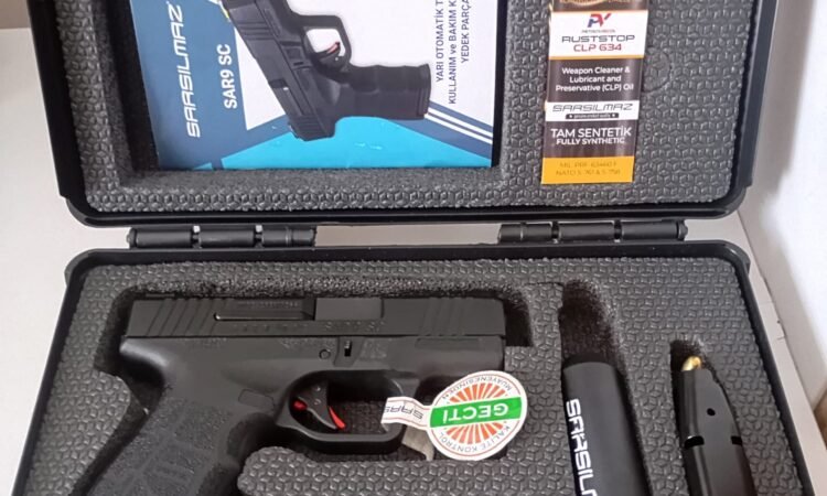 Satılık TABANCA – Sarsılmaz SAR9 – 9mm (9x19mm) – Taşıma Ruhsatlı – Kütahya – İlan 10227 – Görsel 10228