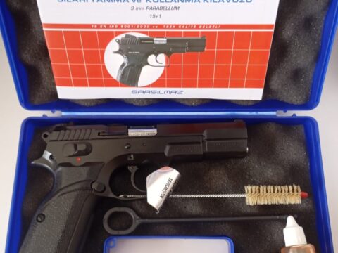 Satılık TABANCA – Sarsılmaz Kılınç – 9mm (9x19mm) – Taşıma Ruhsatlı – Kütahya – İlan 10229 – Görsel 10230