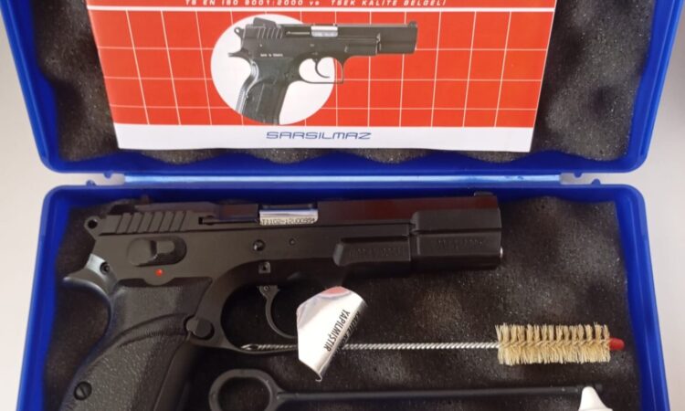 Satılık TABANCA – Sarsılmaz Kılınç – 9mm (9x19mm) – Taşıma Ruhsatlı – Kütahya – İlan 10229 – Görsel 10230