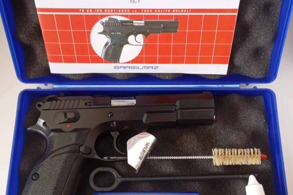 Satılık TABANCA – Sarsılmaz Kılınç – 9mm (9x19mm) – Taşıma Ruhsatlı – Kütahya – İlan 10229 – Görsel 10230