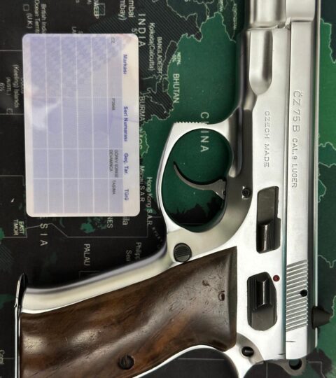 Satılık TABANCA – CZ 75 – 9mm (9x19mm) – Taşıma Ruhsatlı – Düzce – İlan 10428 – Görsel 10429