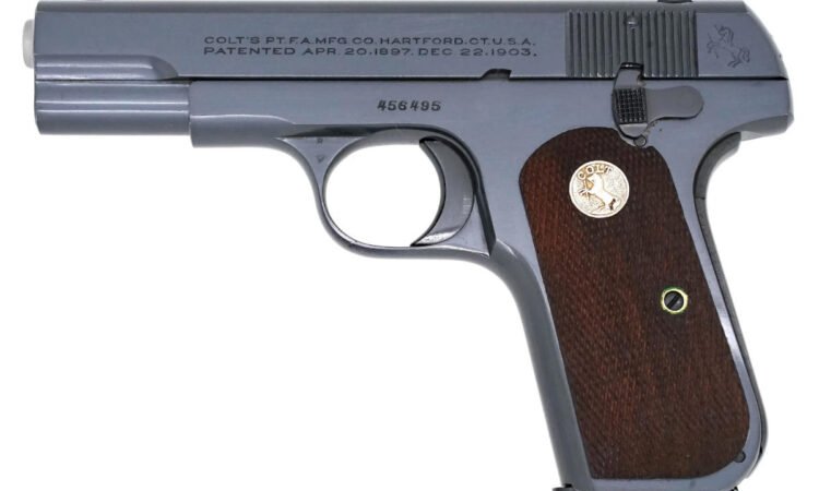 Colt Model 1903 Pocket Hammerless Yarı Otomatik Tabanca – Tarihi İnceleme