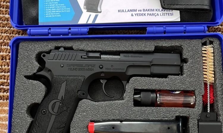 Satılık TABANCA – Sarsılmaz Kılınç – 9mm (9x19mm) – Taşıma Ruhsatlı – Aydın – İlan 11356 – Görsel 11358