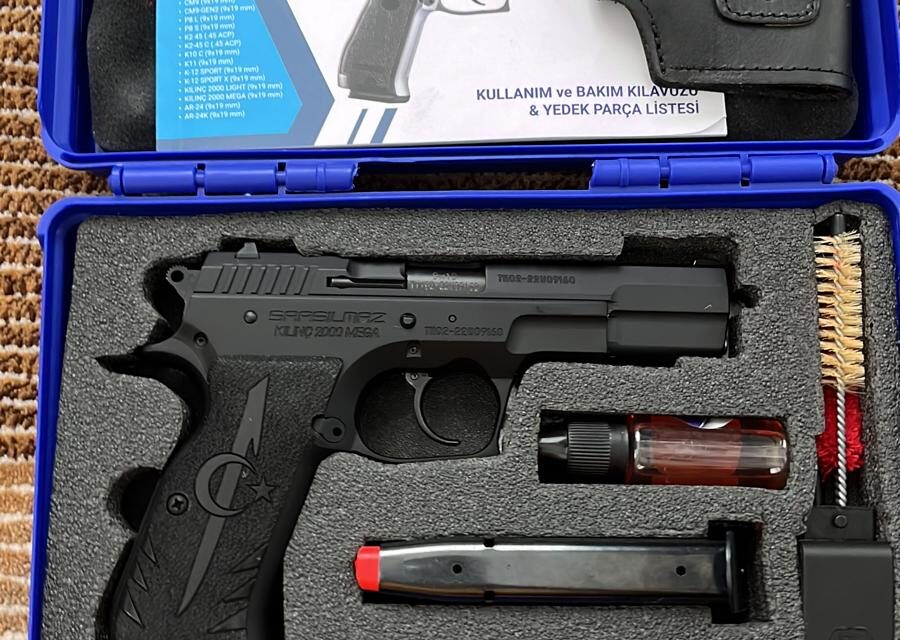 Satılık TABANCA – Sarsılmaz Kılınç – 9mm (9x19mm) – Taşıma Ruhsatlı – Aydın – İlan 11356 – Görsel 11358