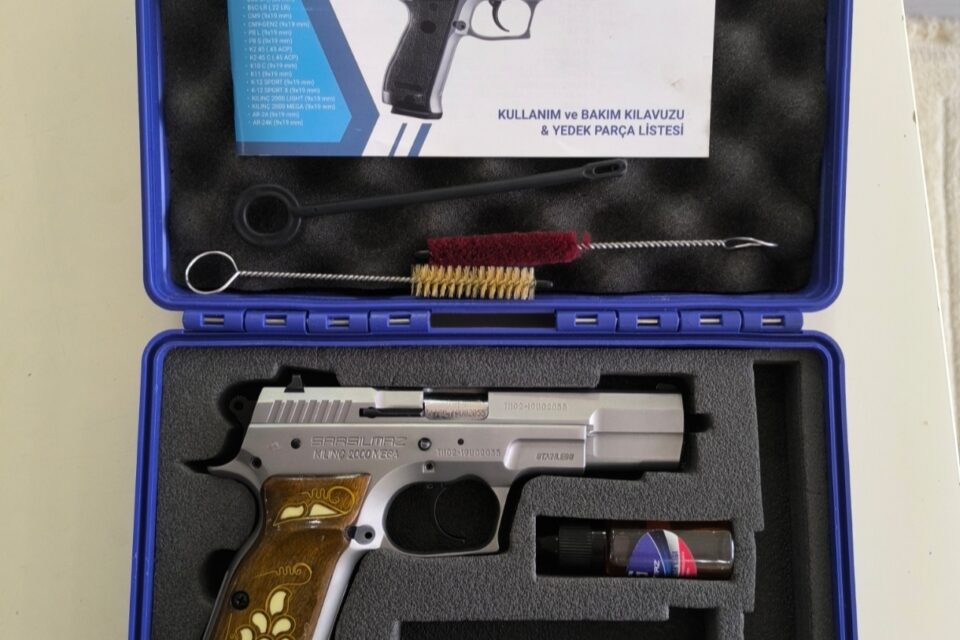 Satılık TABANCA – Sarsılmaz Kılınç – 9mm (9x19mm) – Taşıma Ruhsatlı – İzmir – İlan 13283 – Görsel 13284