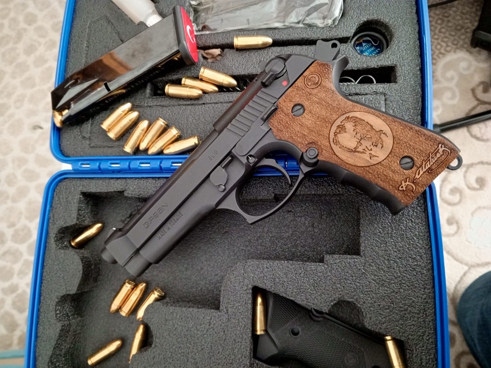 Satılık TABANCA – Girsan Regard – 9mm (9x19mm) – Bulundurma Ruhsatlı – Muğla – İlan 13261 – Görsel 13262