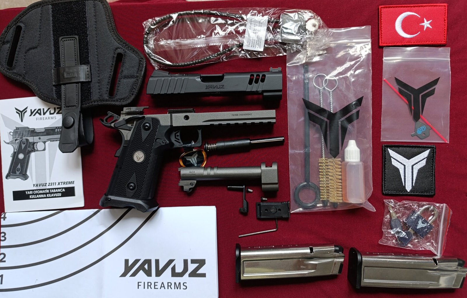 Satılık TABANCA – Yavuz 2311 – 9mm (9x19mm) – Taşıma Ruhsatlı – Eskişehir – İlan 13315 – Görsel 13320