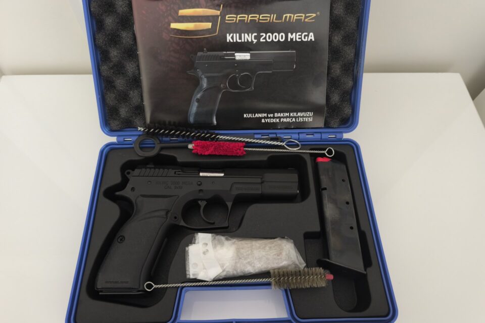 Satılık TABANCA – Sarsılmaz Kılınç – 9mm (9x19mm) – Taşıma Ruhsatlı – Aydın – İlan 13022 – Görsel 13023