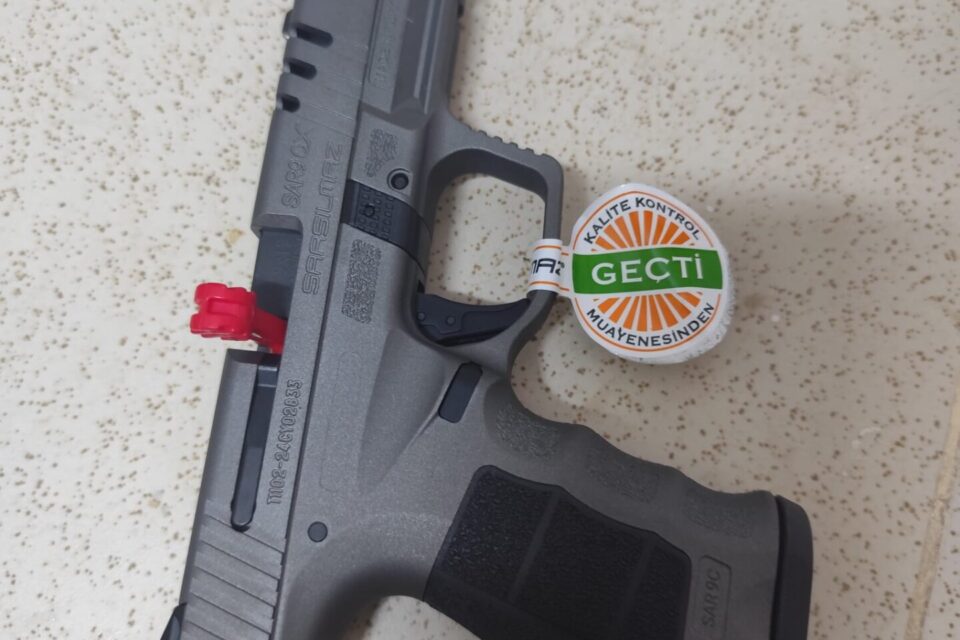 Satılık TABANCA – Sarsılmaz SAR9 – 9mm (9x19mm) – Taşıma Ruhsatlı – Diyarbakır – İlan 14206 – Görsel 14207