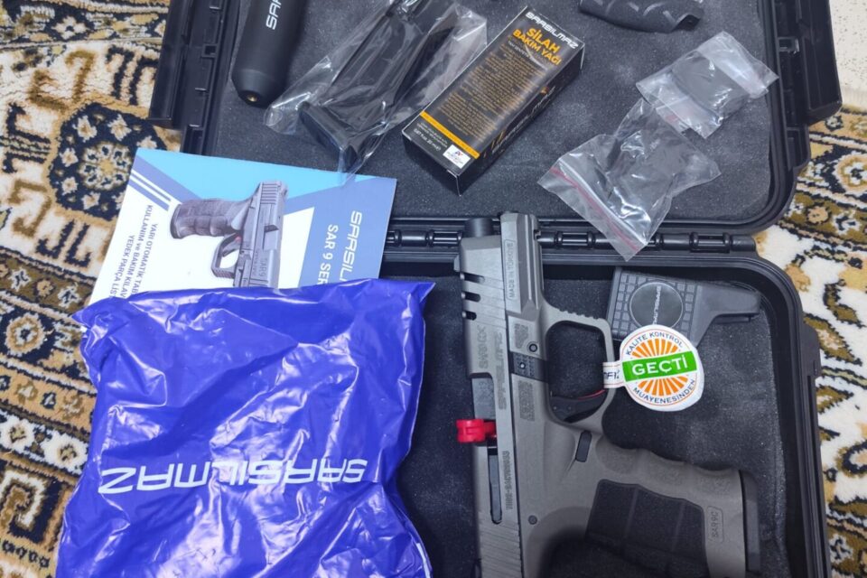 Satılık TABANCA – Sarsılmaz SAR9 – 9mm (9x19mm) – Taşıma Ruhsatlı – Diyarbakır – İlan 14206 – Görsel 14209