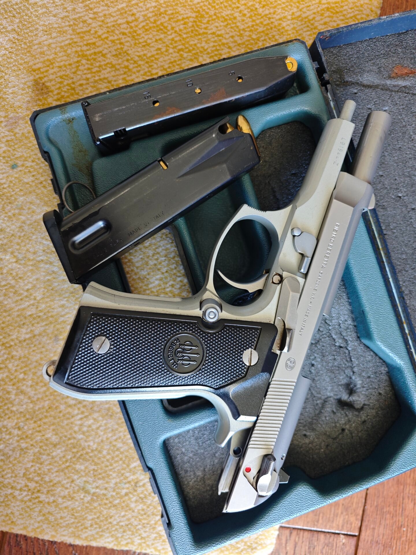 Satılık TABANCA – Beretta 92 – 9mm (9x19mm) – Bulundurma Ruhsatlı – Ankara – İlan 13747 – Görsel 13748