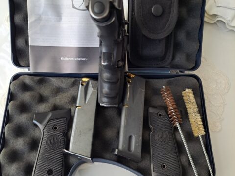 Satılık TABANCA – Beretta 92 – 9mm (9x19mm) – Taşıma Ruhsatlı – İzmir – İlan 13752 – Görsel 13754