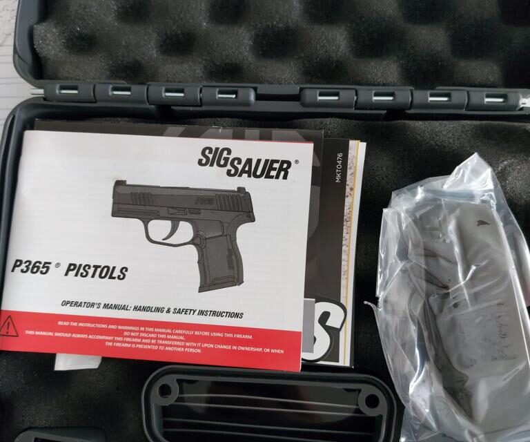 Satılık TABANCA – Sig Sauer P365 – 9mm (9x19mm) – Taşıma Ruhsatlı – Ankara – İlan 14243 – Görsel 14247