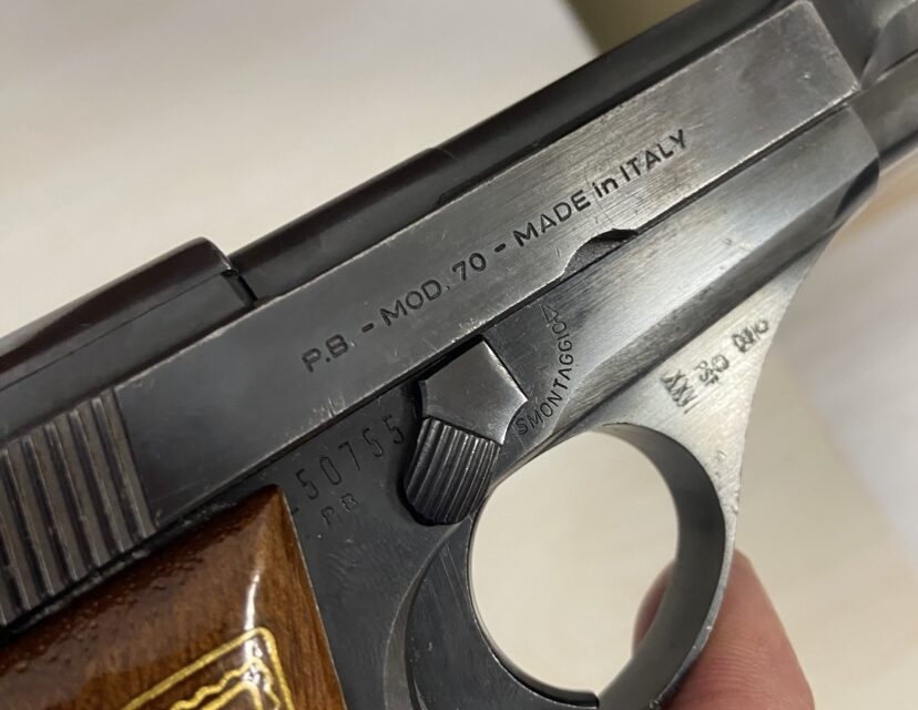 Satılık TABANCA – Beretta 70 – 7.65mm (.32 ACP) – Taşıma Ruhsatlı – Aksaray – İlan 14276 – Görsel 14280