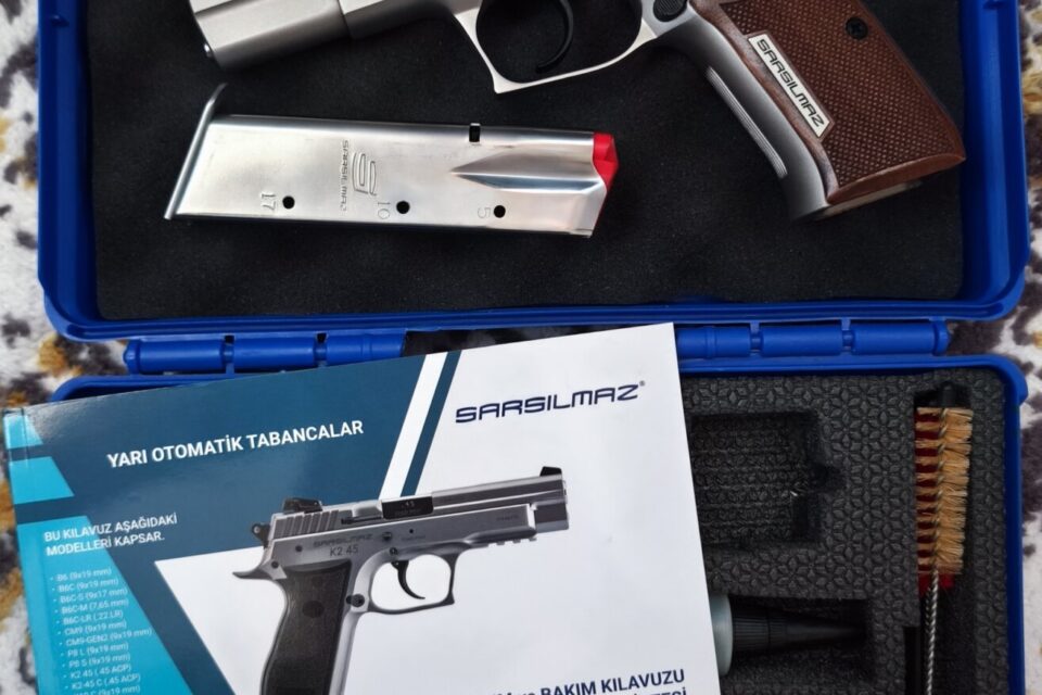 Satılık TABANCA – Sarsılmaz Kılınç – 9mm (9x19mm) – Taşıma Ruhsatlı – Van – İlan 14057 – Görsel 14059