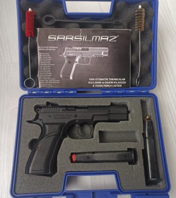 Satılık TABANCA – Sarsılmaz Kılınç – 9mm (9x19mm) – Taşıma Ruhsatlı – Gaziantep – İlan 14382 – Görsel 14383