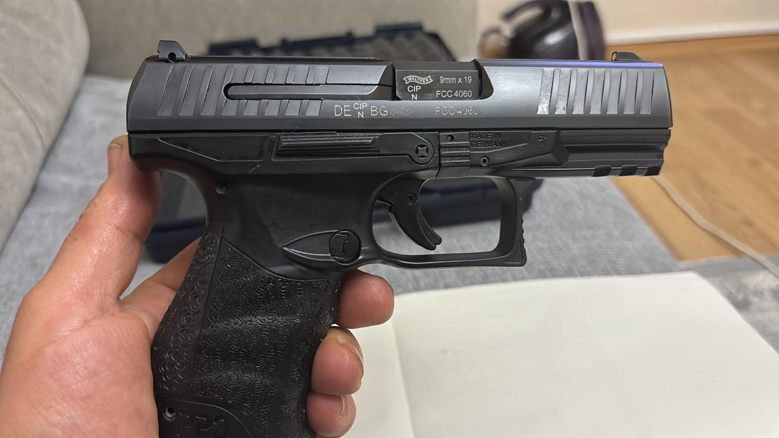 Satılık TABANCA – Walther PPQ – 9mm (9x19mm) – Bulundurma Ruhsatlı – İstanbul – İlan 13802 – Görsel 13803