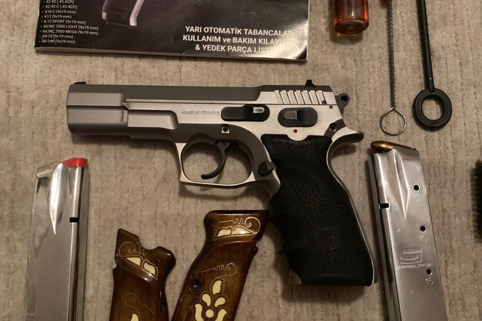 Satılık TABANCA – Sarsılmaz Kılınç – 9mm (9x19mm) – Taşıma Ruhsatlı – İstanbul – İlan 14038 – Görsel 14041