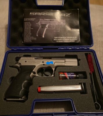 Satılık TABANCA – Sarsılmaz Kılınç – 9mm (9x19mm) – Taşıma Ruhsatlı – İstanbul – İlan 14038 – Görsel 14040