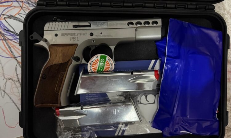 Satılık TABANCA – Sarsılmaz P8 – 9mm (9x19mm) – Taşıma Ruhsatlı – Mardin – İlan 16637 – Görsel 16638