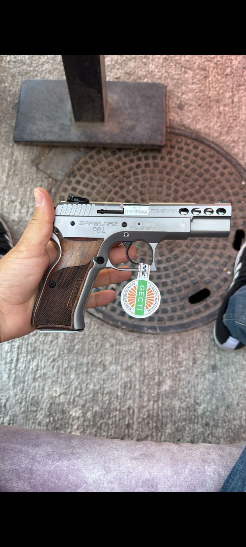 Satılık TABANCA – Sarsılmaz P8 – 9mm (9x19mm) – Taşıma Ruhsatlı – Mardin – İlan 16637 – Görsel 16639