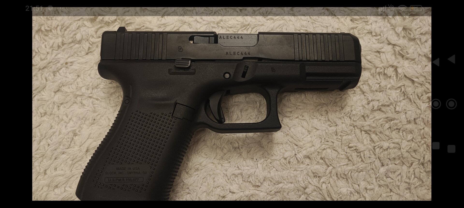 Satılık TABANCA – Glock 19 – 9mm (9x19mm) – Taşıma Ruhsatlı – Aydın – İlan 16096 – Görsel 16099