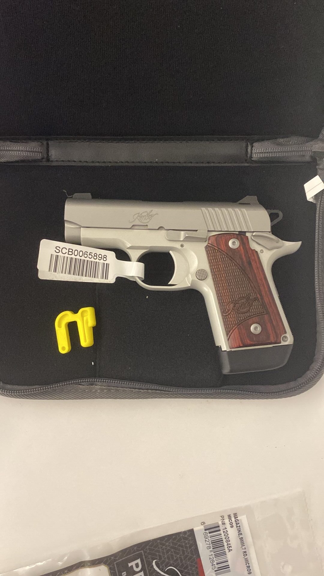 Satılık TABANCA – Kimber Micro 9 – 9mm (9x19mm) – Taşıma Ruhsatlı – Aydın – İlan 15966 – Görsel 15967