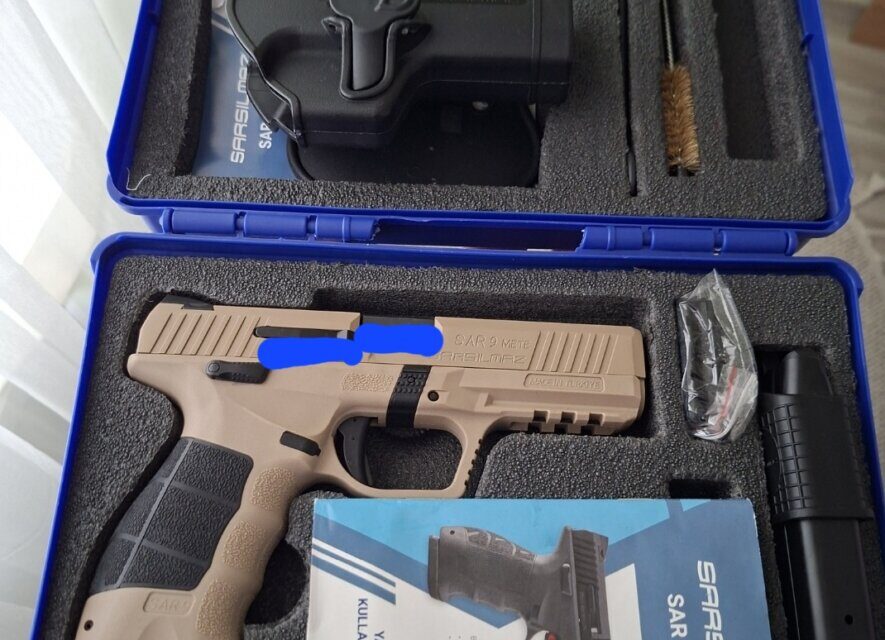 Satılık TABANCA – Sarsılmaz SAR9 – 9mm (9x19mm) – Taşıma Ruhsatlı – Kocaeli – İlan 15145 – Görsel 15146