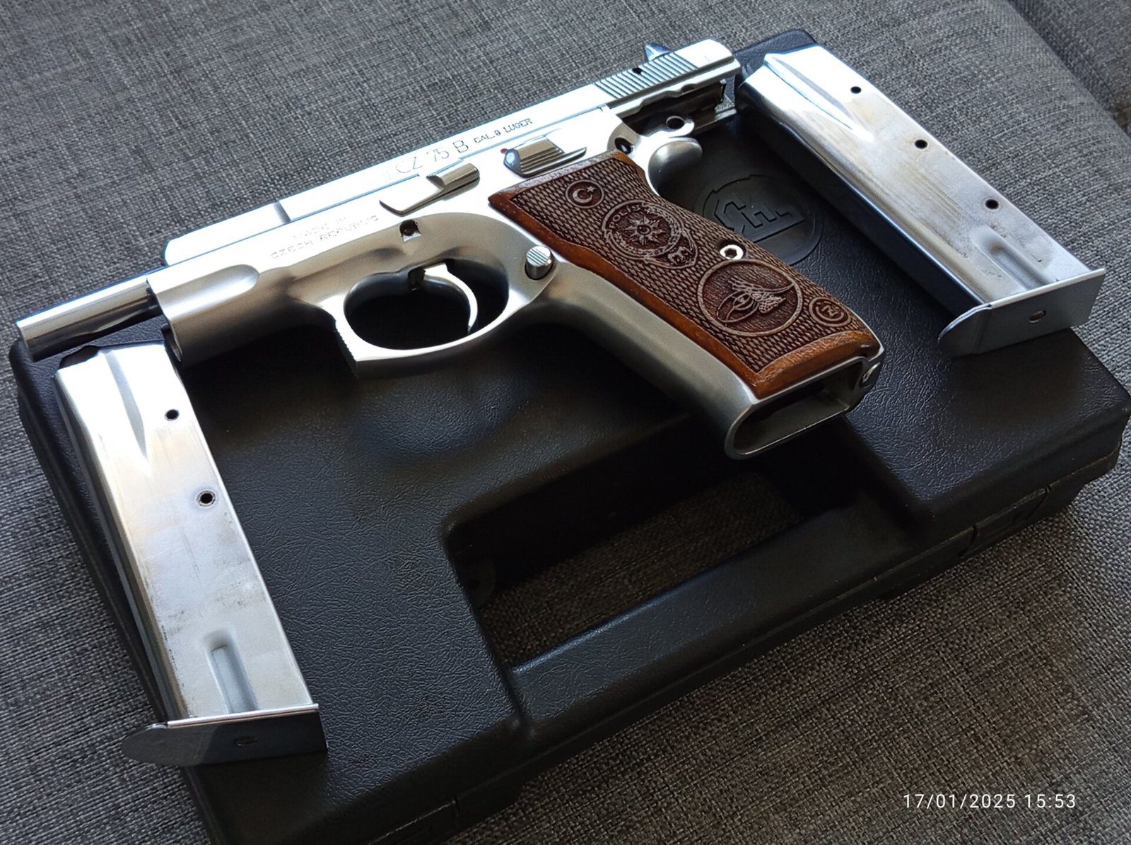 ÇOK TEMİZ, CZ 75.B TABANCA | Silah ilanı # 3 Satılık TABANCA – CZ 75 – 9mm (9x19mm) – Taşıma Ruhsatlı – Kocaeli – İlan 14625 – Görsel 14627