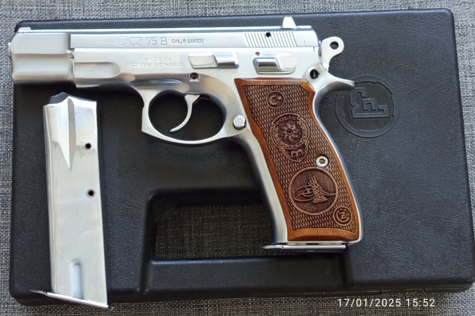 Satılık TABANCA – CZ 75 – 9mm (9x19mm) – Taşıma Ruhsatlı – Kocaeli – İlan 14625 – Görsel 14626