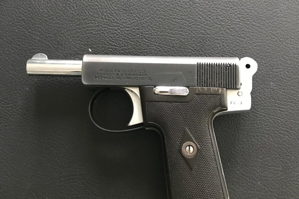 Satılık TABANCA – Webley & Scott Model 1910 – 7.65mm (.32 ACP) – Taşıma Ruhsatlı – İstanbul – İlan 15226 – Görsel 15228