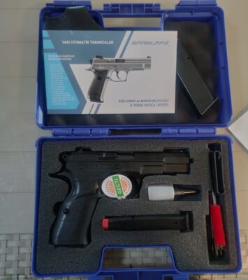 Satılık TABANCA – Sarsılmaz Kılınç – 9mm (9x19mm) – Taşıma Ruhsatlı – Diyarbakır – İlan 16309 – Görsel 16311