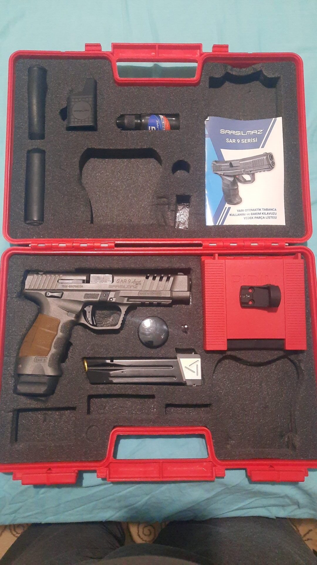 Satılık TABANCA – Sarsılmaz SAR9 – 9mm (9x19mm) – Bulundurma Ruhsatlı – İstanbul – İlan 15006 – Görsel 15008