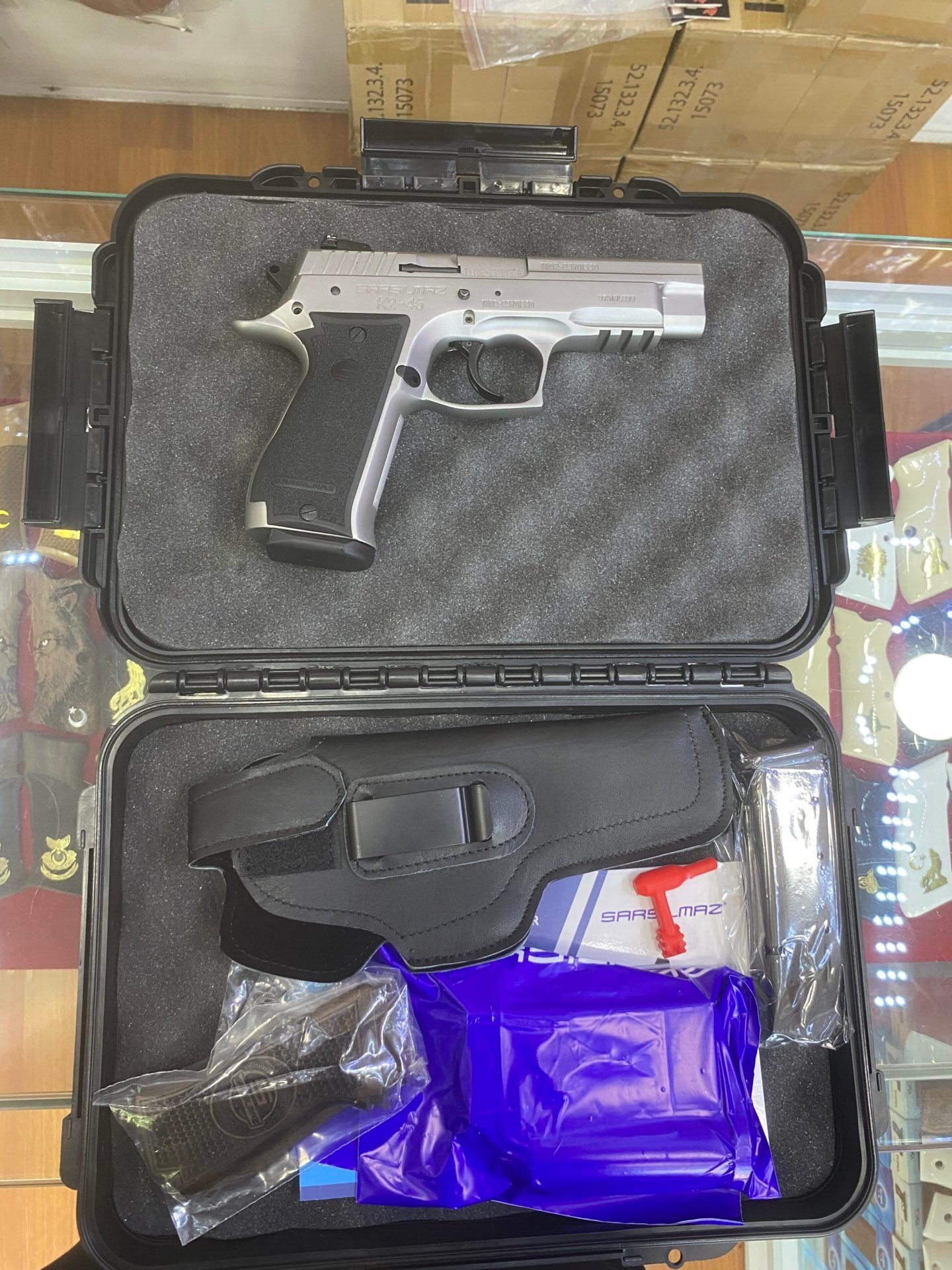 Satılık TABANCA – Sarsılmaz K2 45 – 45 ACP – Bulundurma Ruhsatlı – Antalya – İlan 16188 – Görsel 16189