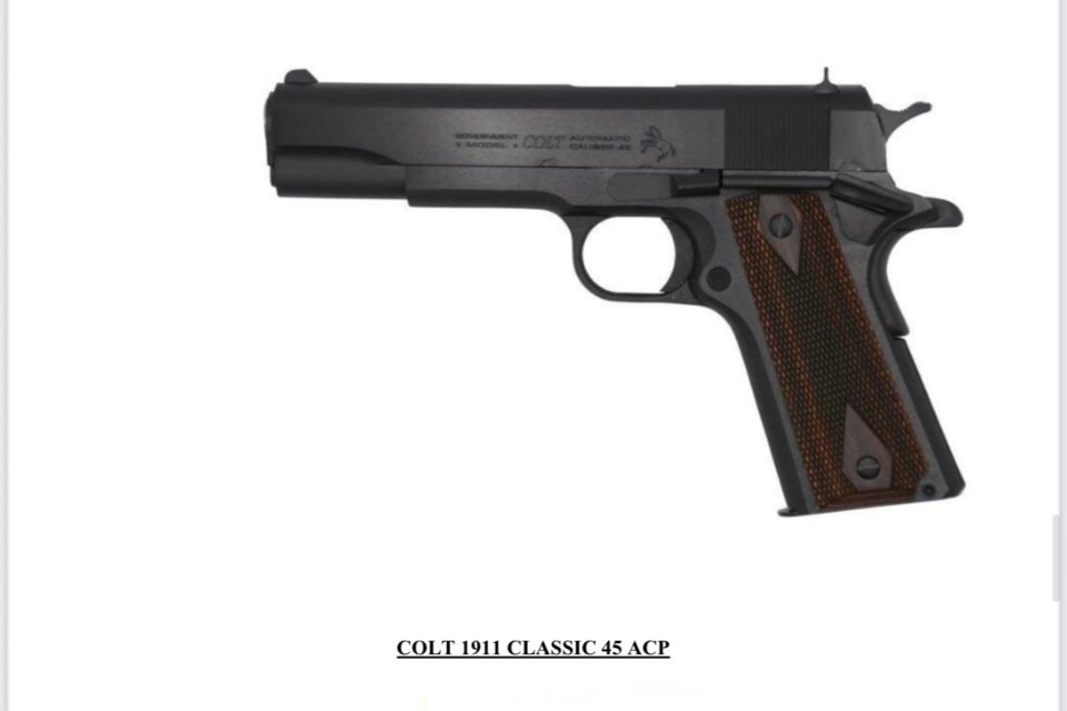 Satılık TABANCA – Colt 1911 – 45 ACP – Taşıma Ruhsatlı – İstanbul – İlan 14776 – Görsel 14777