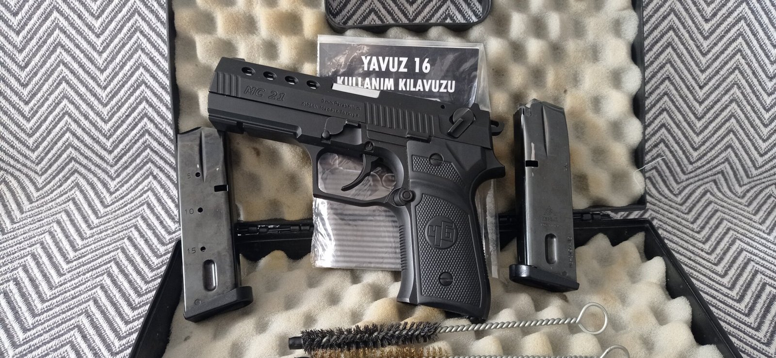 Yavuz 16 MC 21 | Silah ilanı # 7 Satılık TABANCA – Yavuz 16 – 9mm (9x19mm) – Bulundurma Ruhsatlı – İzmir – İlan 15785 – Görsel 15787